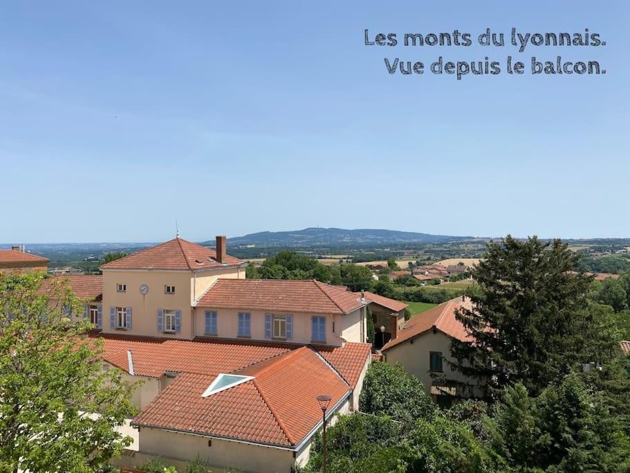 Fleurieux-sur-lʼArbresle Appart & Fleurinoise Balcon Ascenseur Climatisation מראה חיצוני תמונה